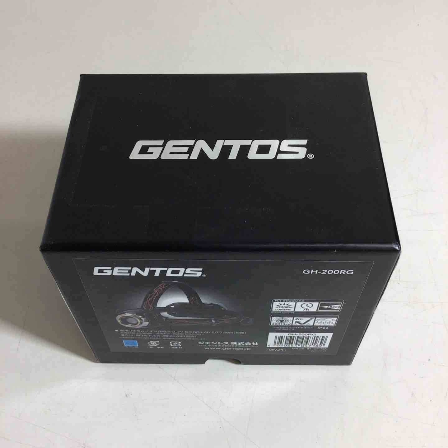 GENTOS ジェントス USB充電式ヘッドライト GH-200RG 戸田店