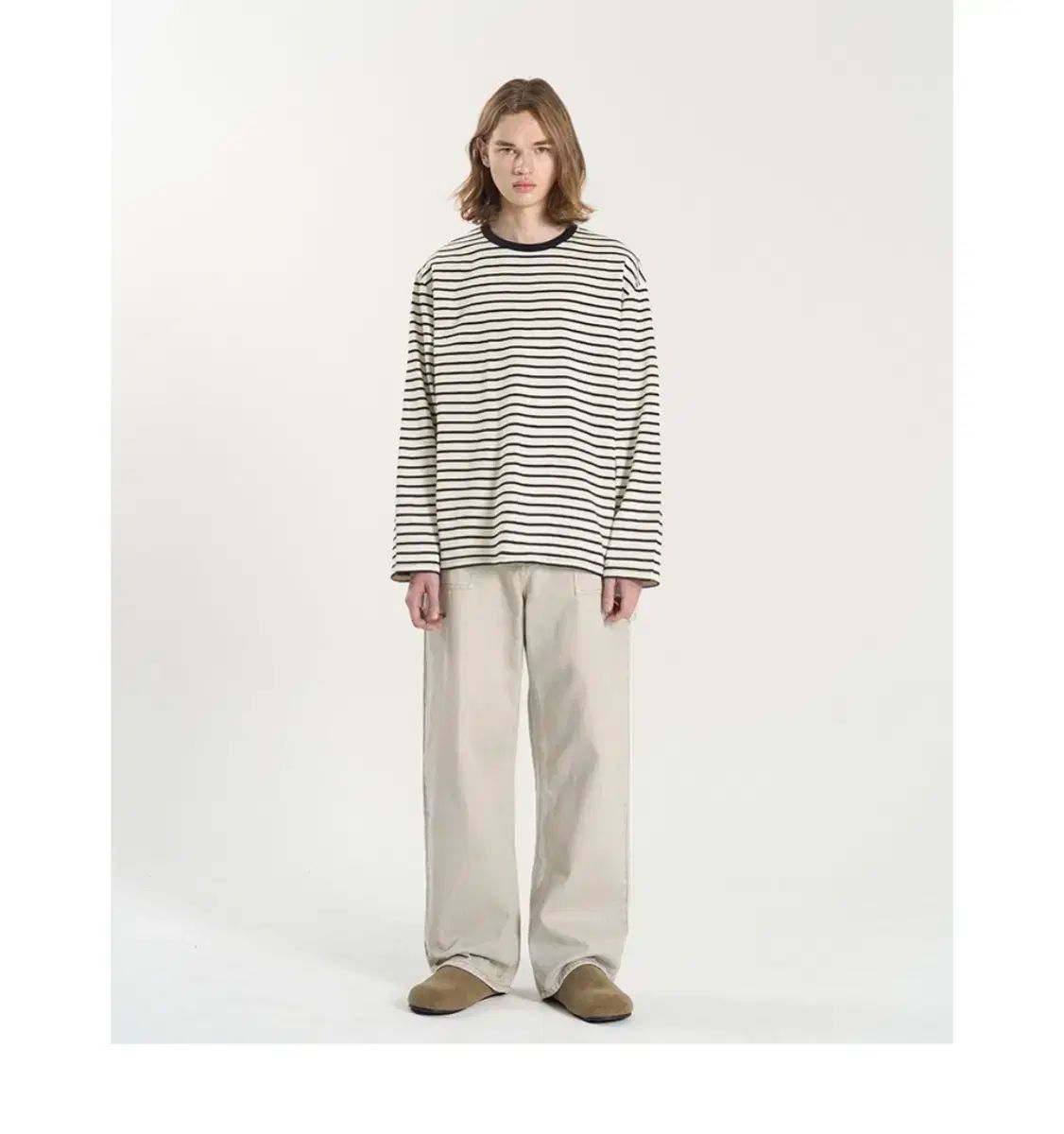 TOFFEE(トフィー) カーペンター ファティーグ ワーク コットン パンツ （ SAND GREY ）