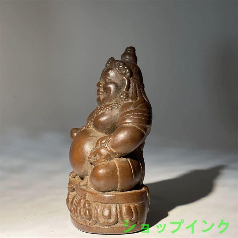 #仏教美術 #彩色 #邪鬼 #仏像 #国宝 #金属製 #妖怪 #置物 #仏具 仏教美術仏像 黄財神仏像 仏堂に奉納 鎮宅辟邪 開運風水 招財