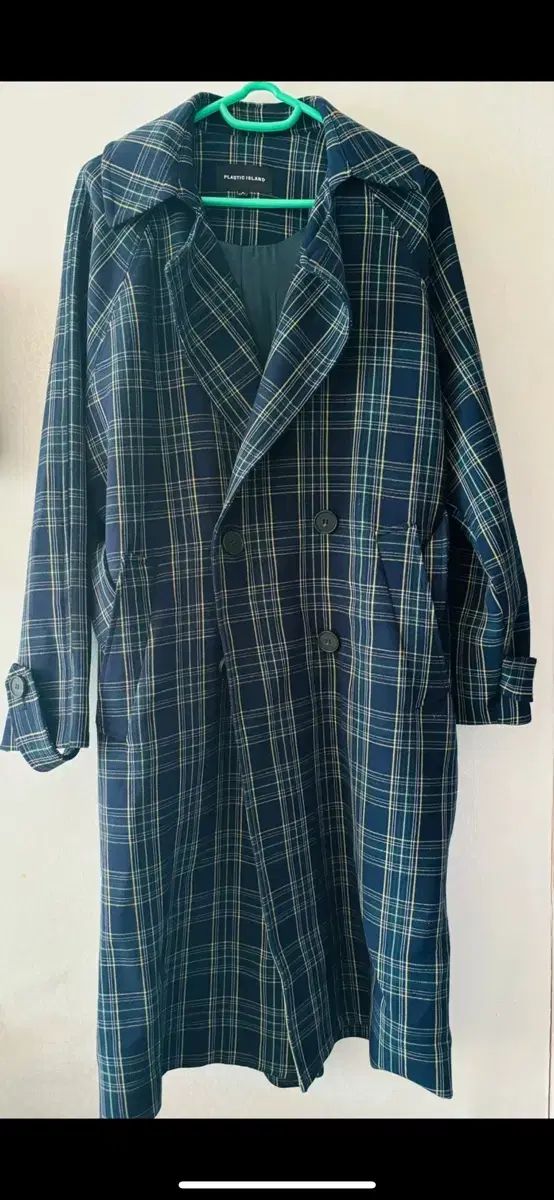 プラスティック アイランド チェックコート
