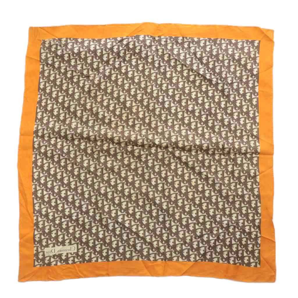 クリスチャンディオール Christian Dior スカーフ 絹 シルク