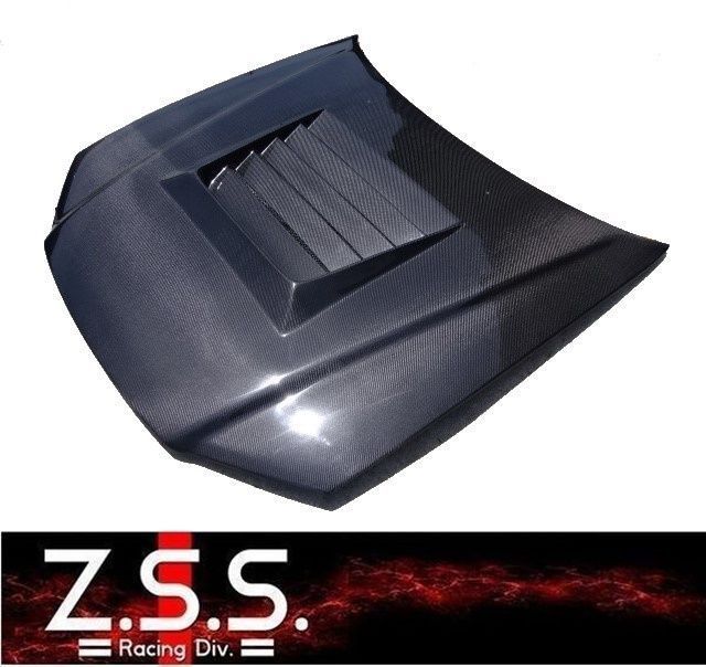 Z.S.S. BNR34 R34 日産 スカイライン GTR GT-R 綾織 カーボンボンネット ボンネット ダクト付き エアロ