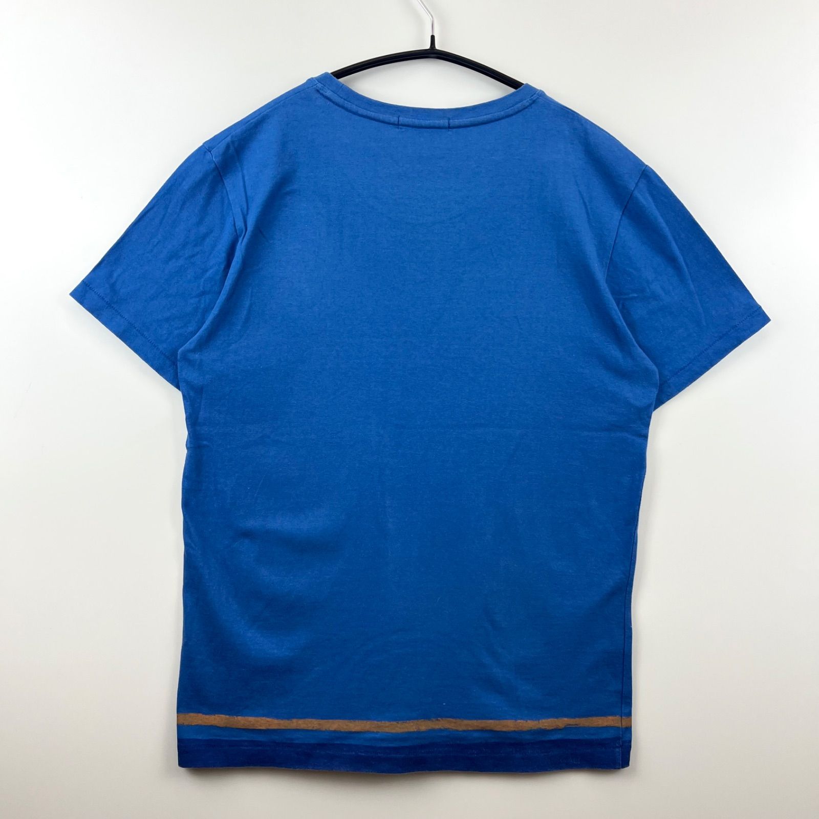 Y2K BURBERRY BLUE LABEL ノバチェック Vネック半袖 水色 - メルカリ