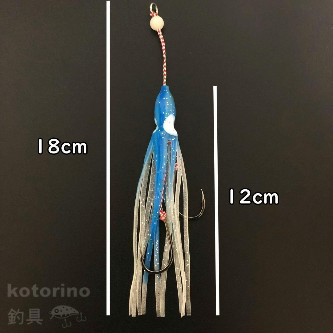 タコベイト インチク ルアー セット タイラバ タチウオ 仕掛け 夜光 グロー ヒラメ ブリ 青物 太刀魚 サーフ オフショア  A|mercariメルカリ官方指定廠商|Bibian比比昂代買代購