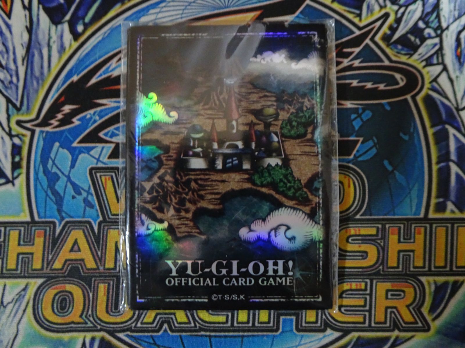 メルカリshops スリーブ 遊戯王 決闘者の王国 ディスティニー ドローチャレンジ