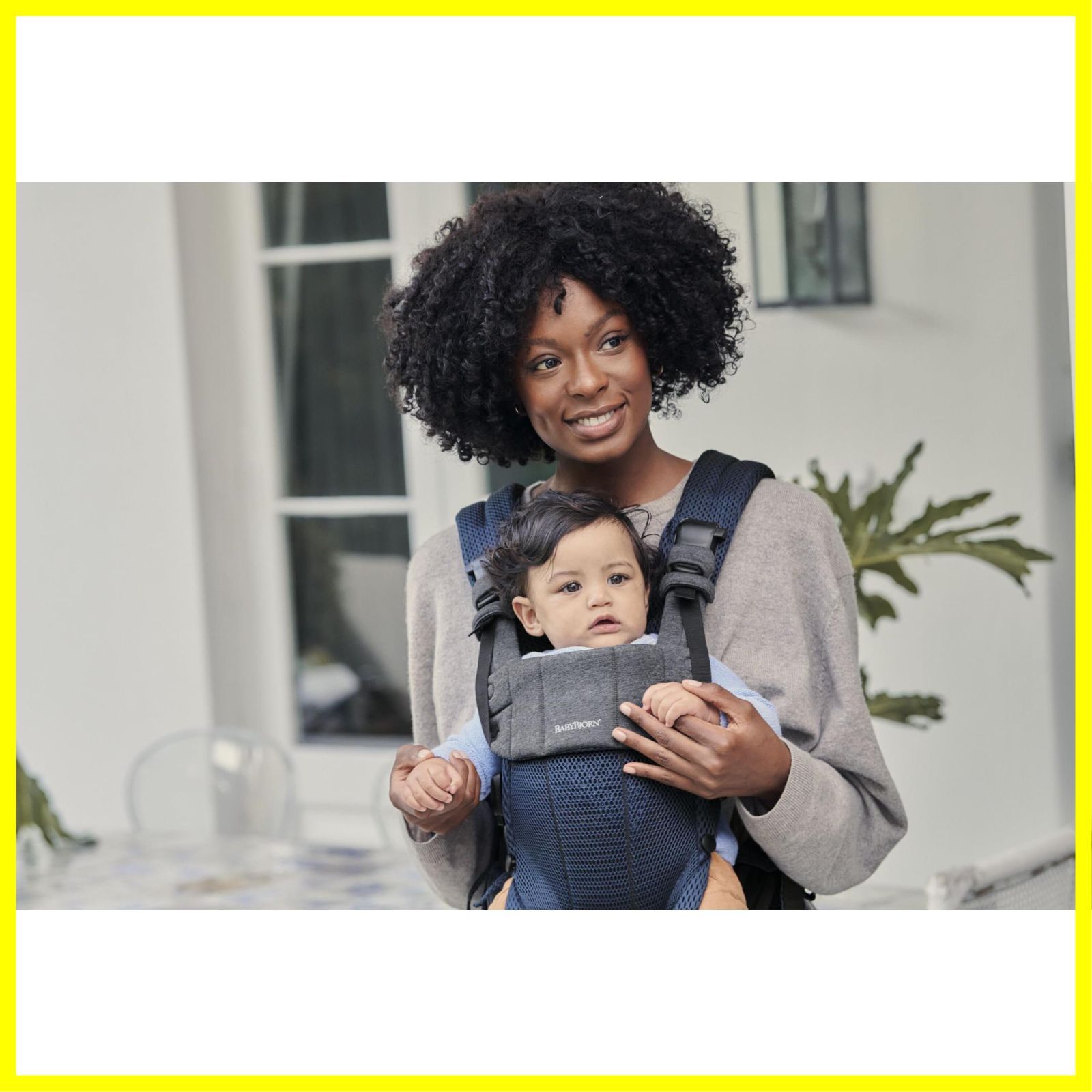 ベビービョルン 抱っこ紐 ネイビー メッシュ 公式ベビービョルン
