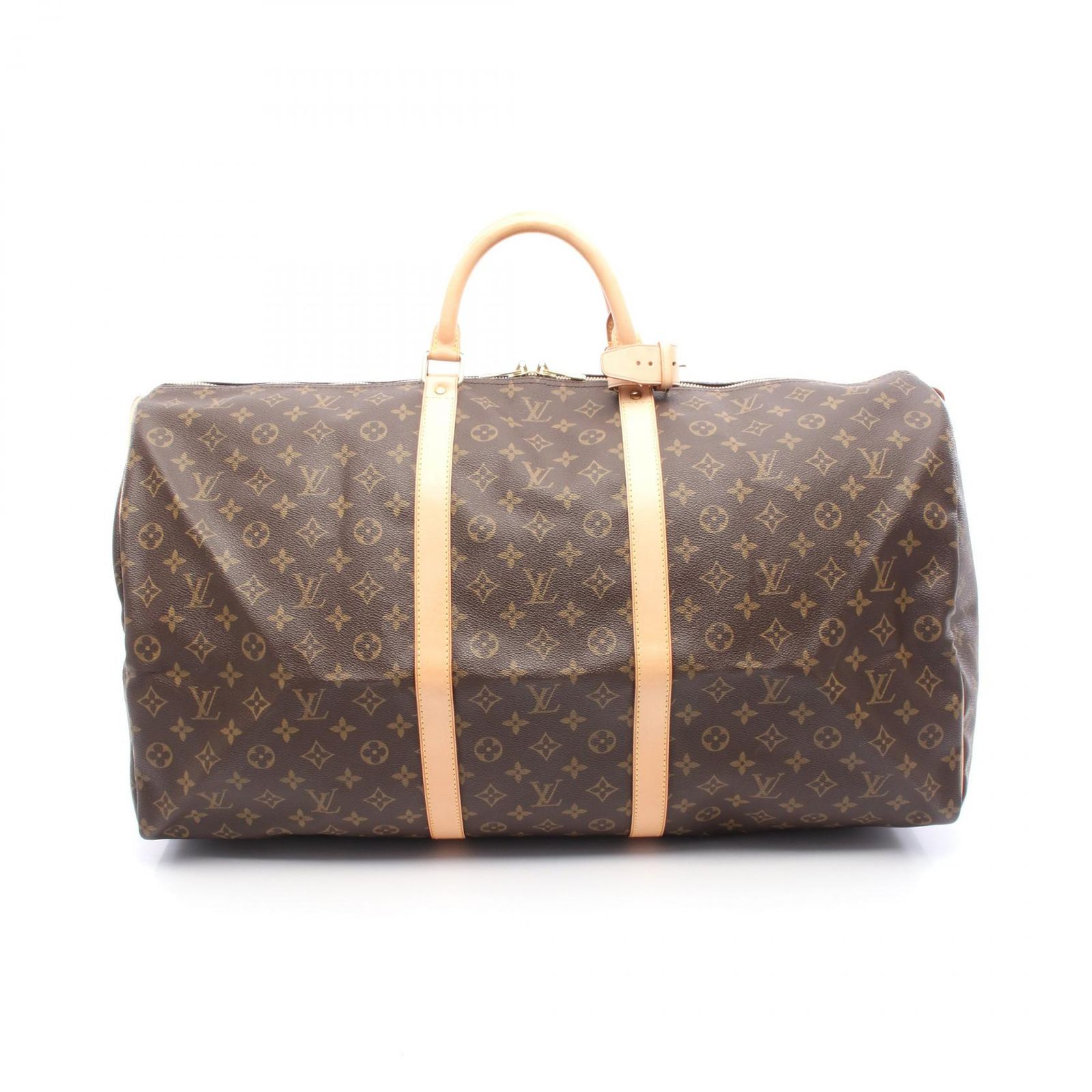 ルイ ヴィトン LOUIS VUITTON ボストンバッグ キーポル60 M41422 PVCコーティングキャンバス レザー キーポル60 ユニセックス Used A