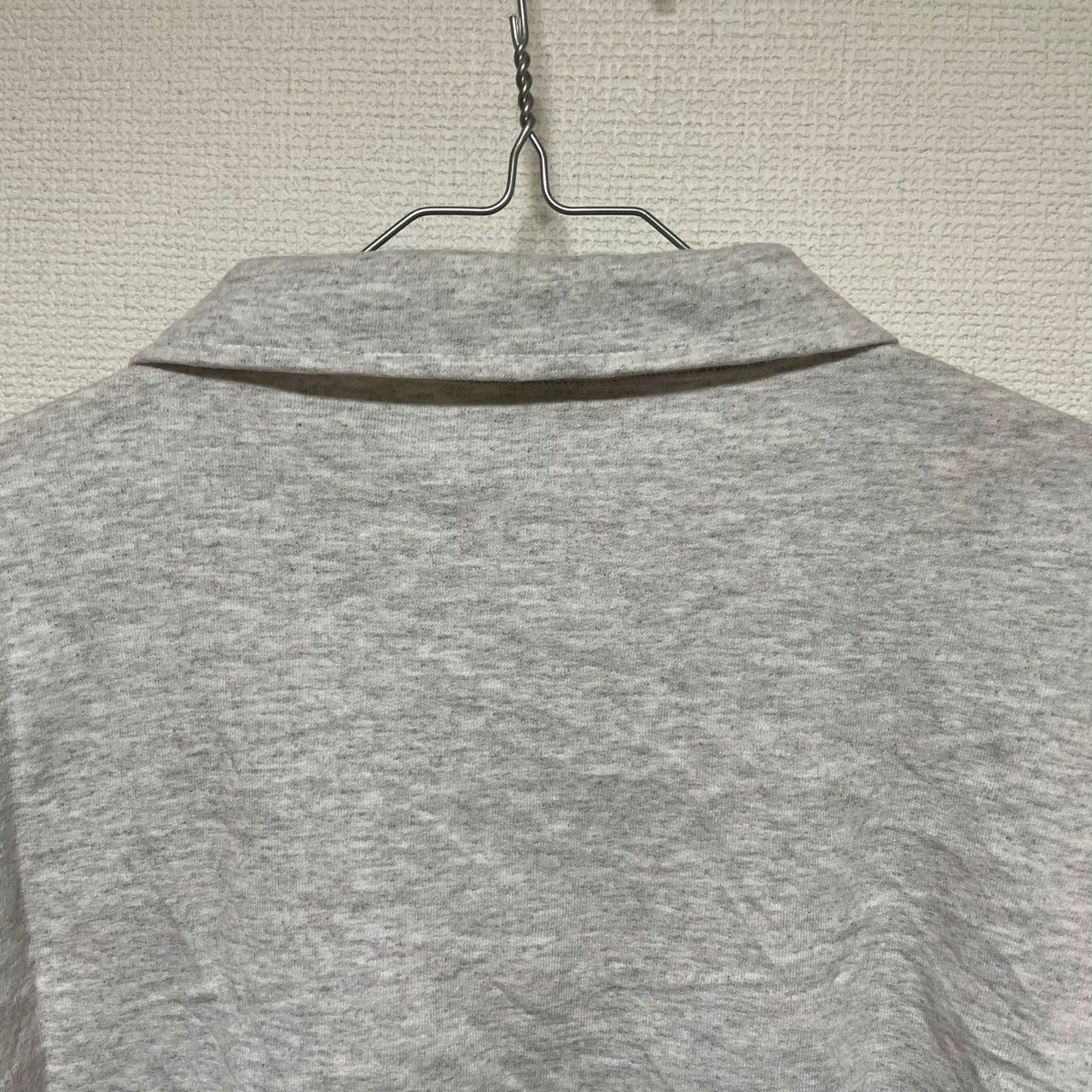 JERZEES 刺繍 ダークグレー スウェット L トレーナー USA古着 JERZEES スウェット 刺繍 トレーナー レディース L グレー ピンク