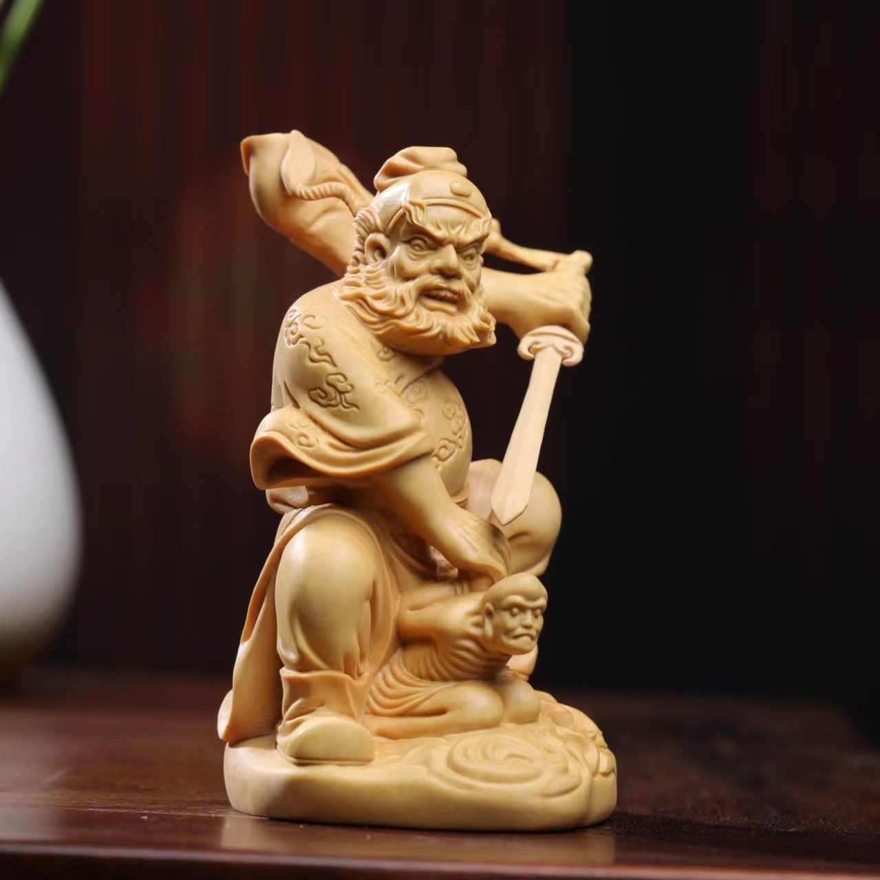 福猿 銅製 置物 オブジェ 木箱入り 作者物 工芸品 和風 レトロ 福猿 銅製 置物 オブジェ 木箱入り 作者物 工芸品 和風 レトロ