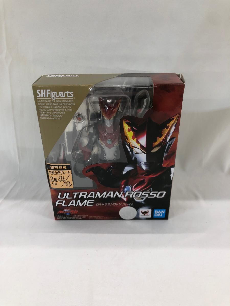 S.H.Figuarts ウルトラマンR/B(ルーブ) ウルトラマンロッソ フレイム 初回特典付 約150mm ABSu0026PVC製
