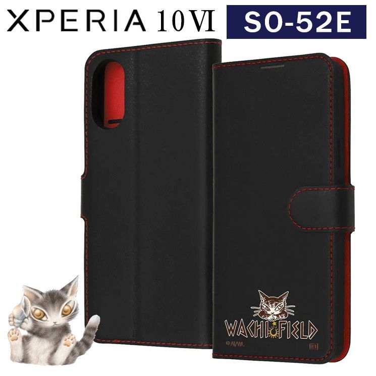Xperia 10VI  猫のダヤン ダヤン 手帳 ケース カバー キャラクター グッズ スマホ SO-52E エクスペリア 10VI ソニー【１週間以内発送】
