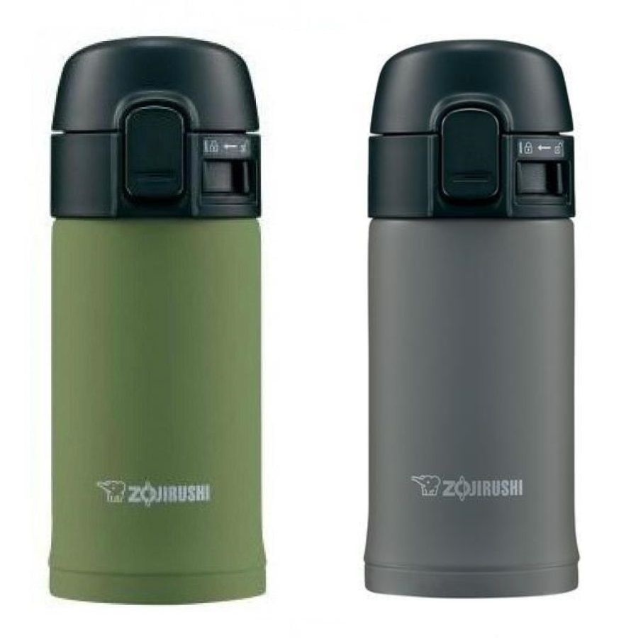 象印 ステンレスマグボトル 200ml カーキ&グレー 2本セット 象印 ステンレスマグボトル 200ml カーキ&グレー 2本セット