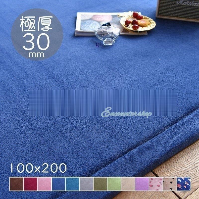 カーペット ラグマット 絨毯 おしゃれ ラグ 厚手 洗える 北欧 200 250 300 3畳 6畳 100×200 厚30mm