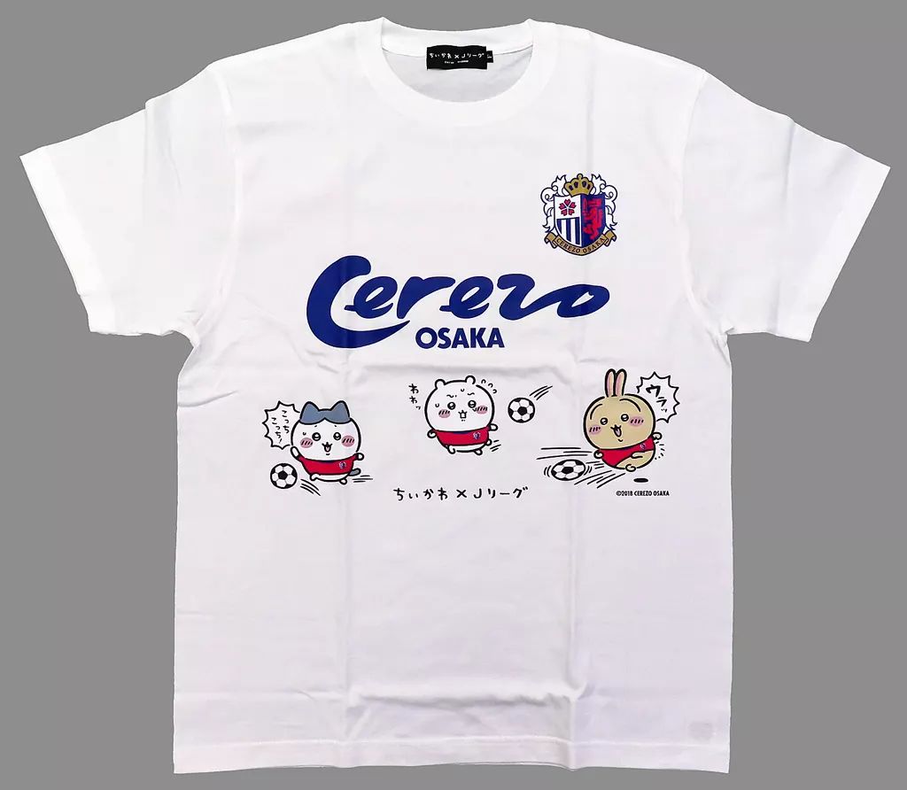 ちいかわ＆ハチワレ＆うさぎ(横浜F・マリノス) Tシャツ ホワイト