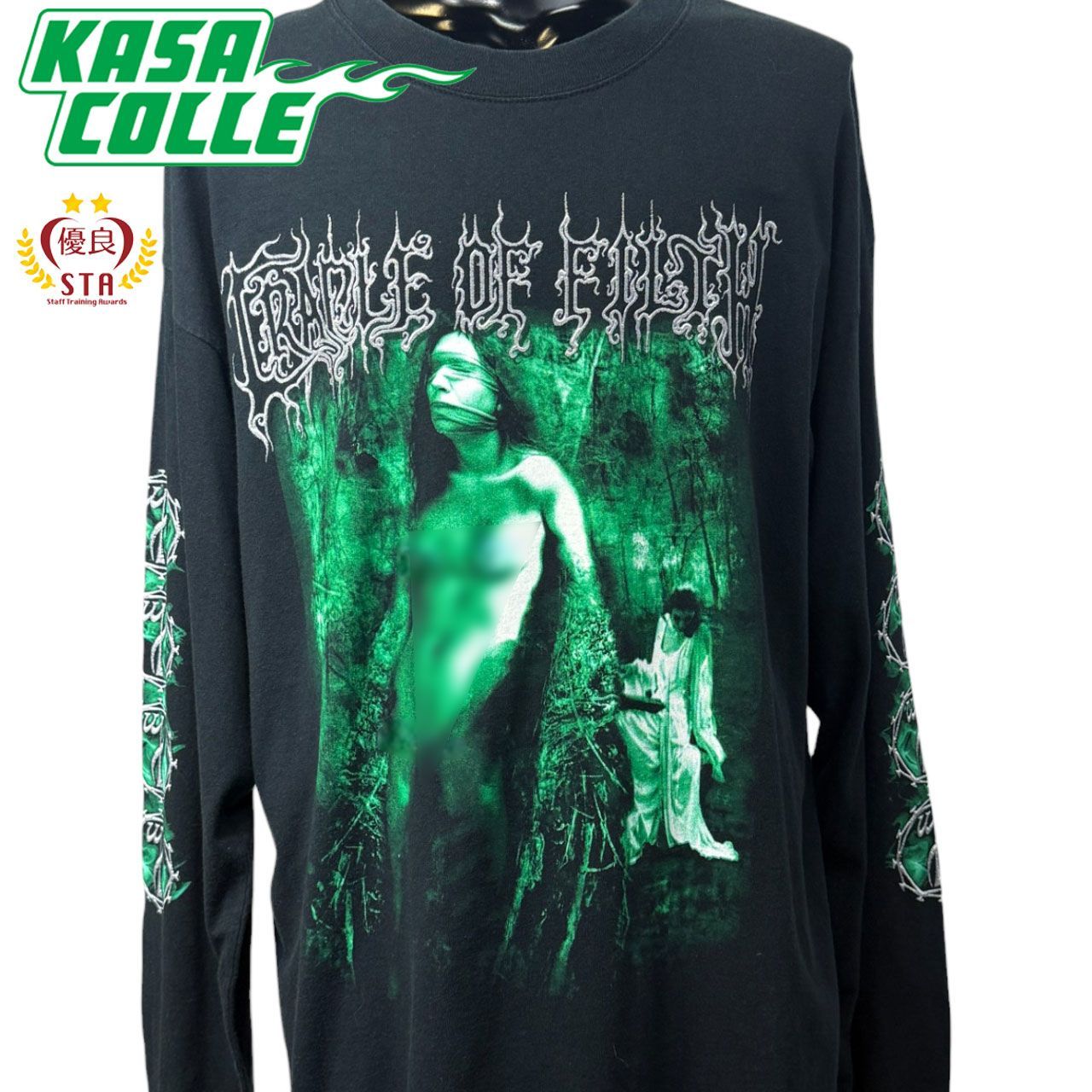 CRADLE OF FILTH クレイドルオブフィルス GRAVEN SIN ロングスリーブTシャツ XL