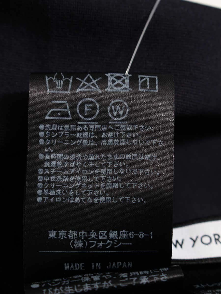 FOXEY N.Y. フォクシー　ハートフォードトップ　ポロシャツ　サイズ38 wine-king_2889900000065674
