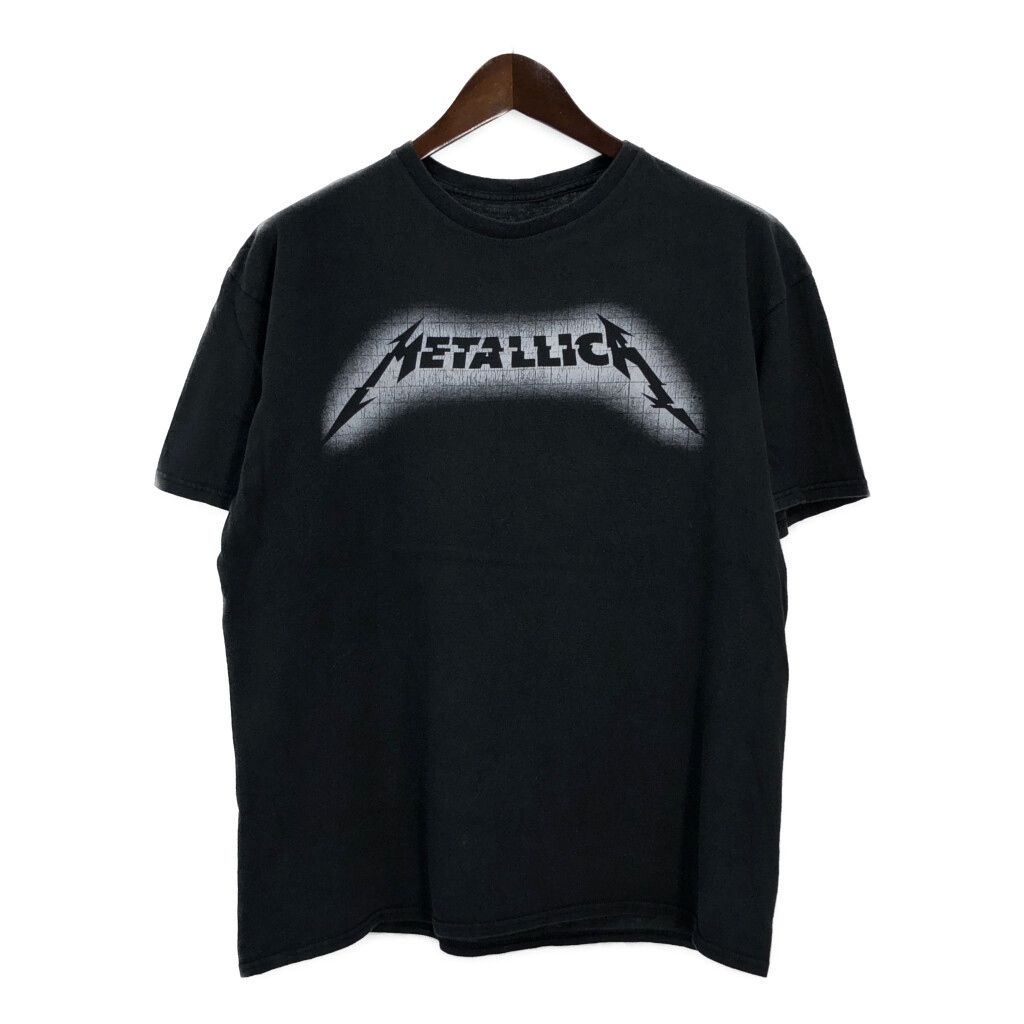 METALLICA メタリカ 半袖Ｔシャツ バンド ブラック(メンズ XL) 古着 T9727