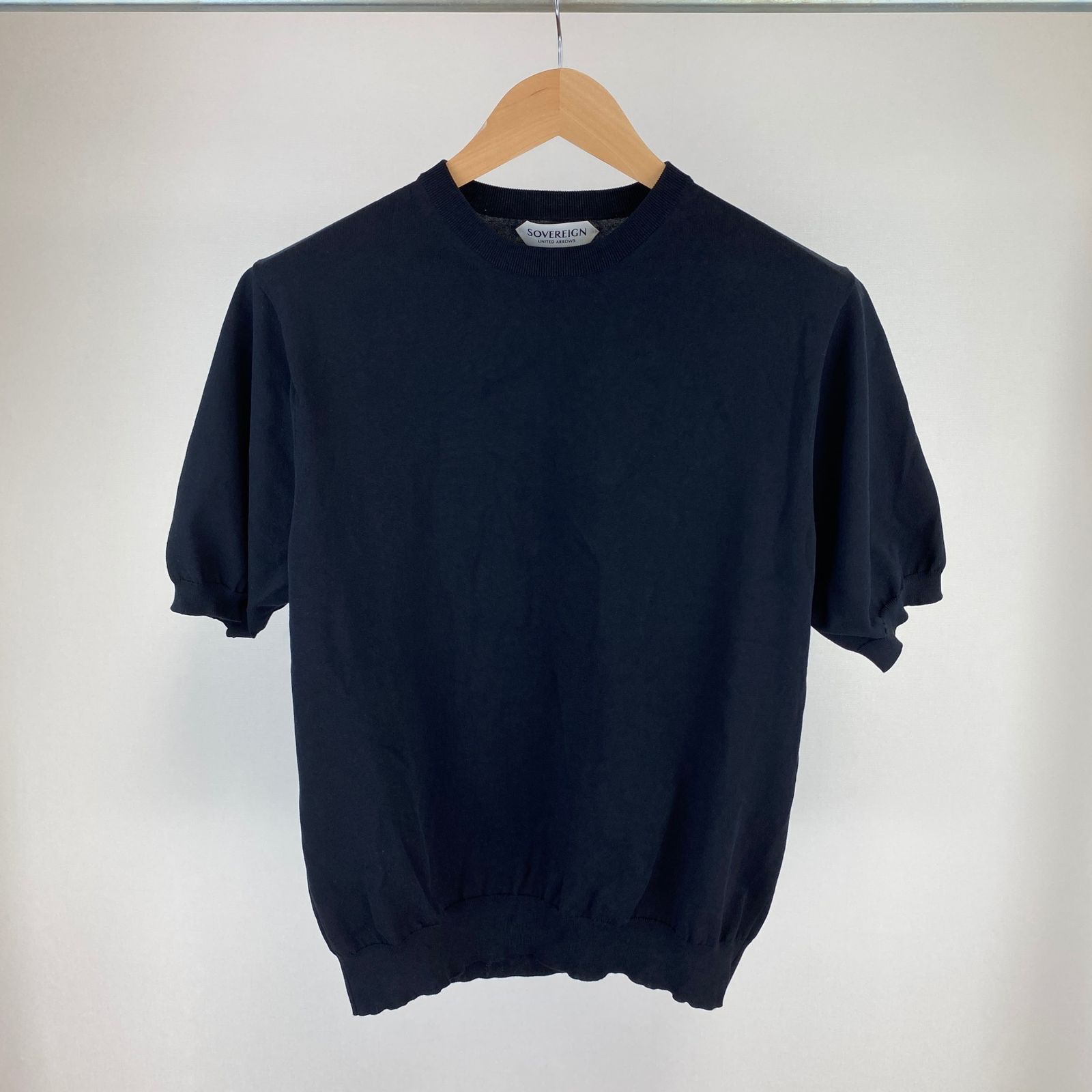 SOVEREIGN 半袖ニット メンズ XL 黒系【中古】 - メルカリ