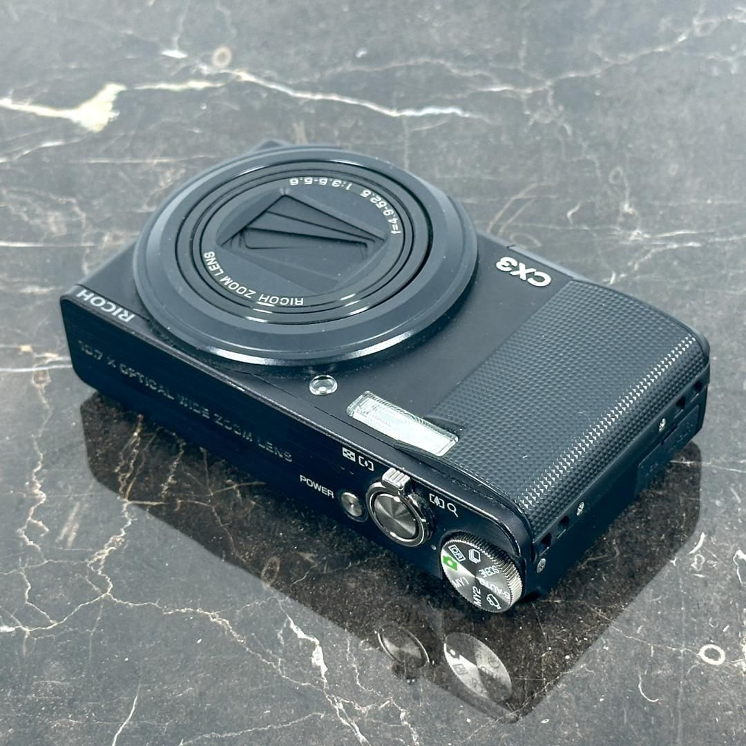 RICOH CX3 コンパクトデジタルカメラ ブラック Amazon | RICOH デジタルカメラ CX3 ブラック CX3BK