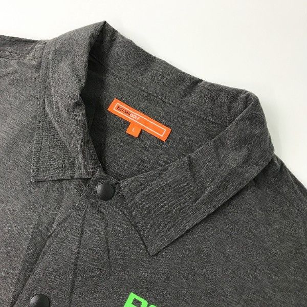 BEAMS GOLF ビームスゴルフ ×PERTEX ナイロンコーチジャケット L