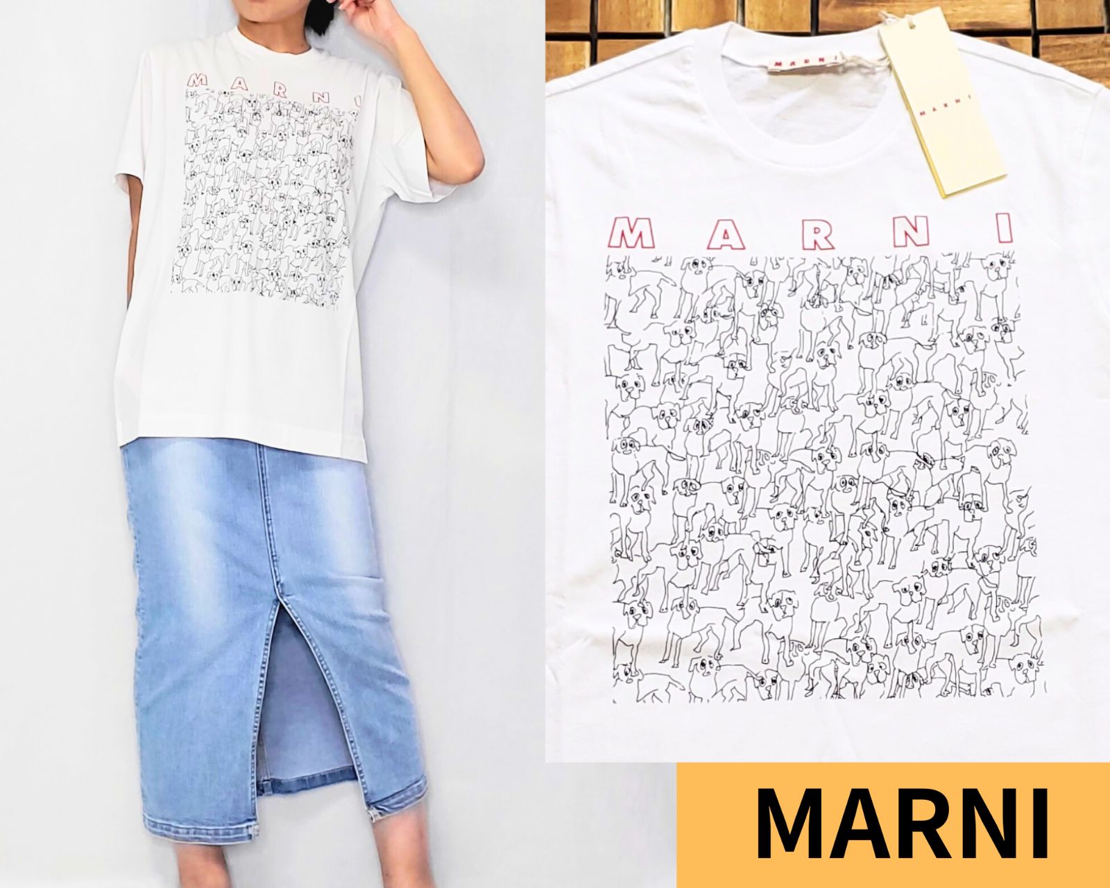 R*u様 【新品タグ付】MARNI Tシャツ MARNI(マルニ)｜T-SHIRT(ティーシャツ)｜【公式通販 UNION TOKYO