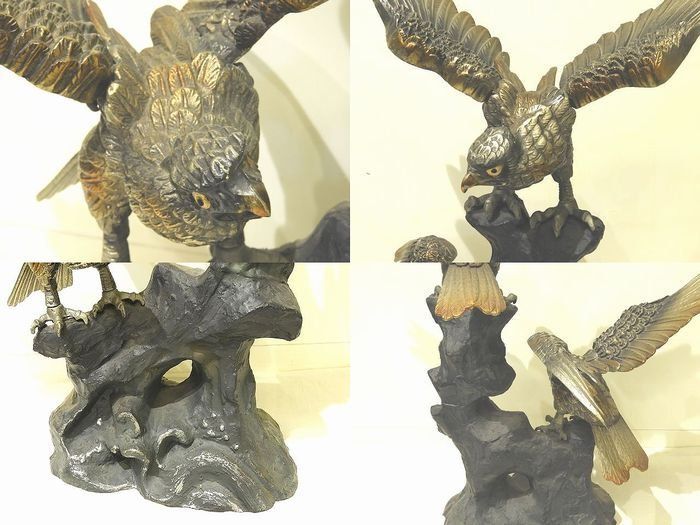 猛禽類　鷲　鷹　金属　置き物 71rJEtdd3iL._UF350,350_QL80_.jpg