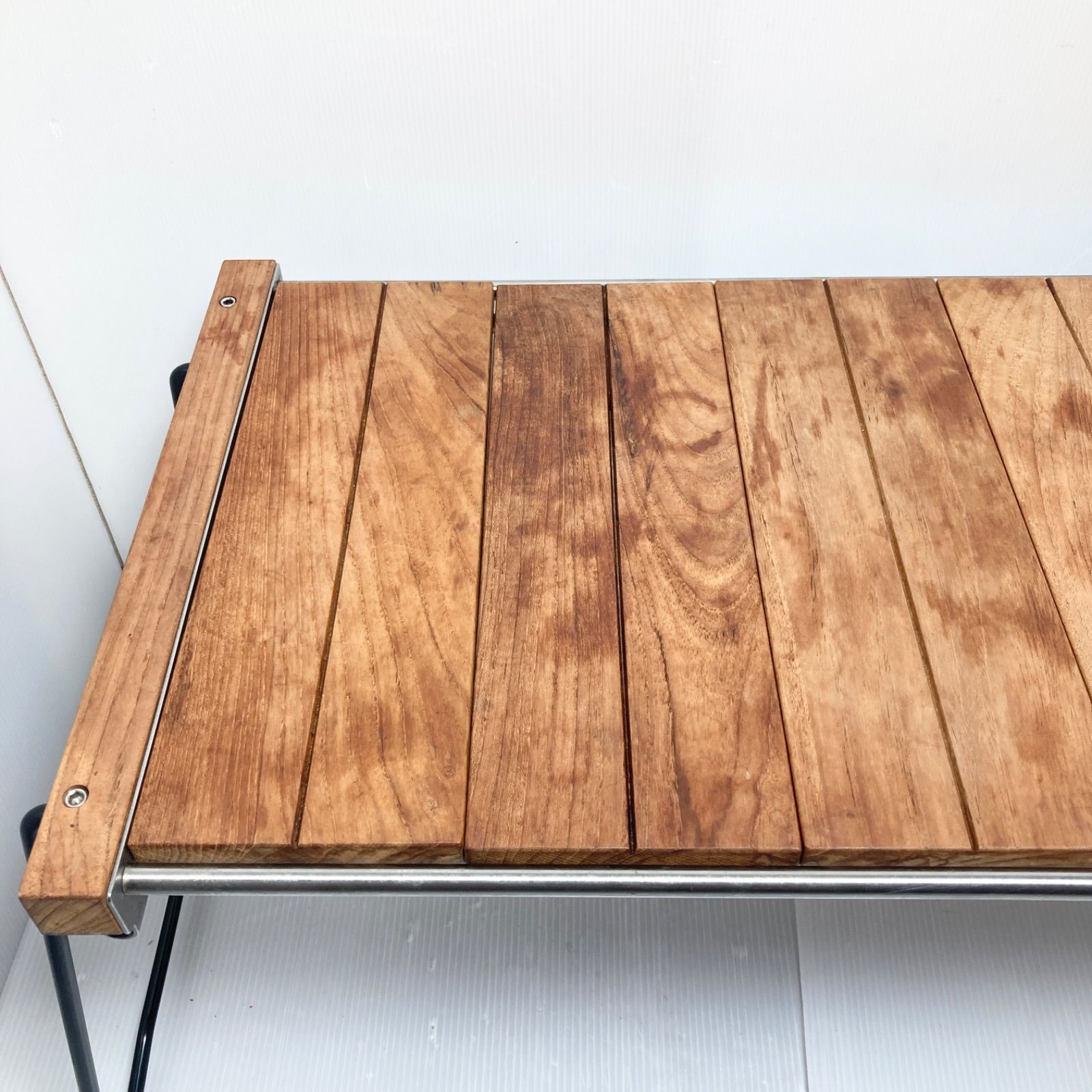 snow peak スノーピーク IGT スリム CK-180 折り畳みテーブル 天然木 チーク アウトドア キャンプ