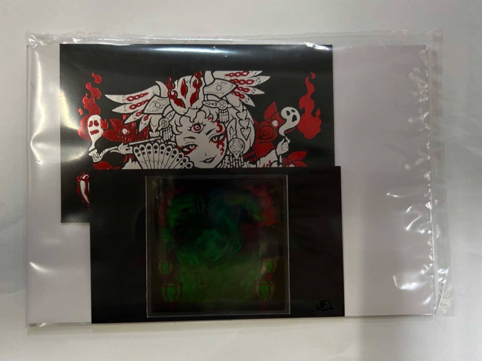 AGAWA シール トキメキ！妖怪鬼退治ホログラムコレクション デビルデ陰