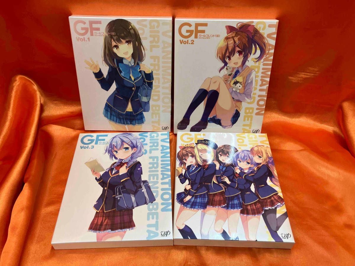 全4巻セット]ガールフレンド(仮) Vol.1~4(Blu-ray Disc) 【vol.2