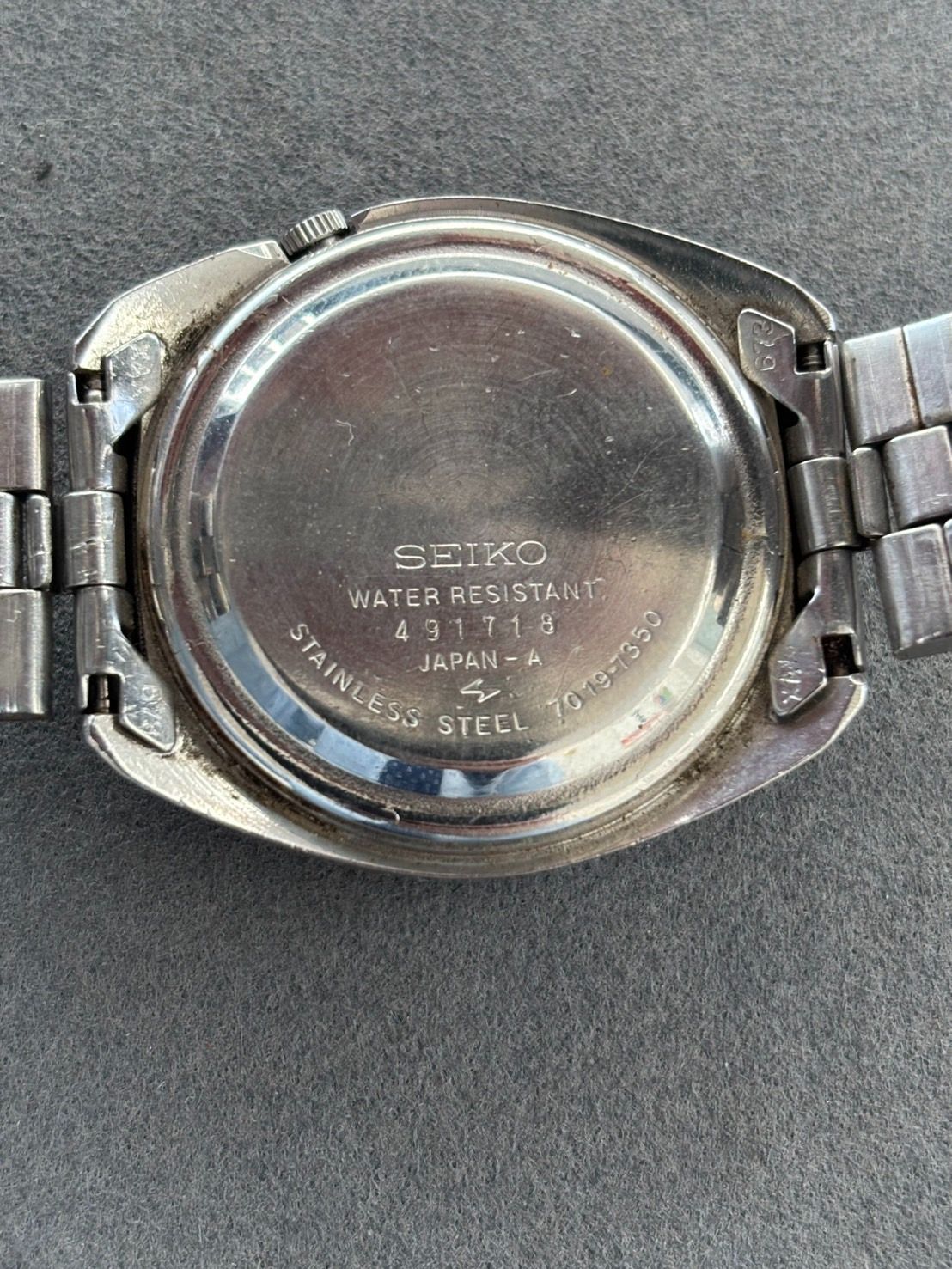 D【中古】SEIKO5 ACTUS 21JEWELS グリーン文字盤 - メルカリ