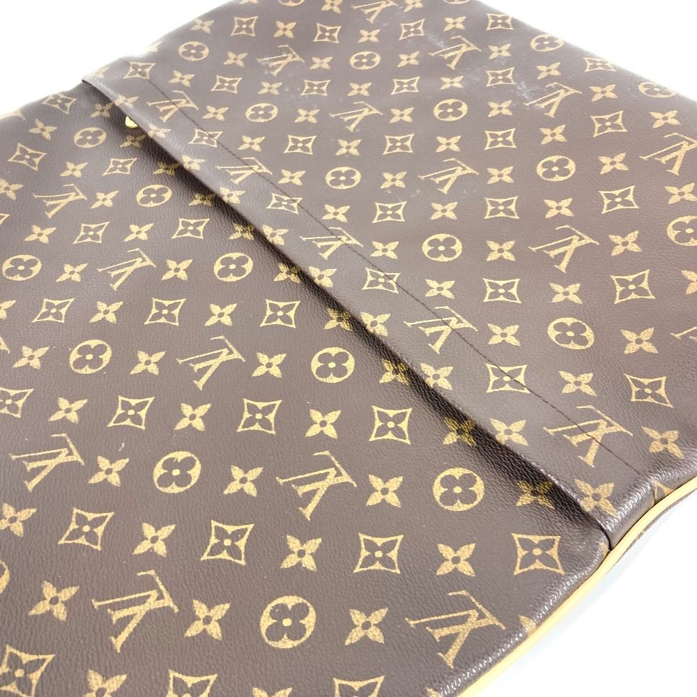 LOUIS VUITTON クッションカバー　モノグラム　ブラウン マフラー・オール アバウト モノグラム S00｜ルイ・ヴィトン