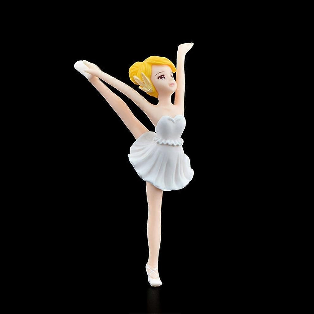 昭和レトロ置物バレリーナ少女 踊るバレエ少女置物ミニ装飾像装飾工芸品装飾 - メルカリ