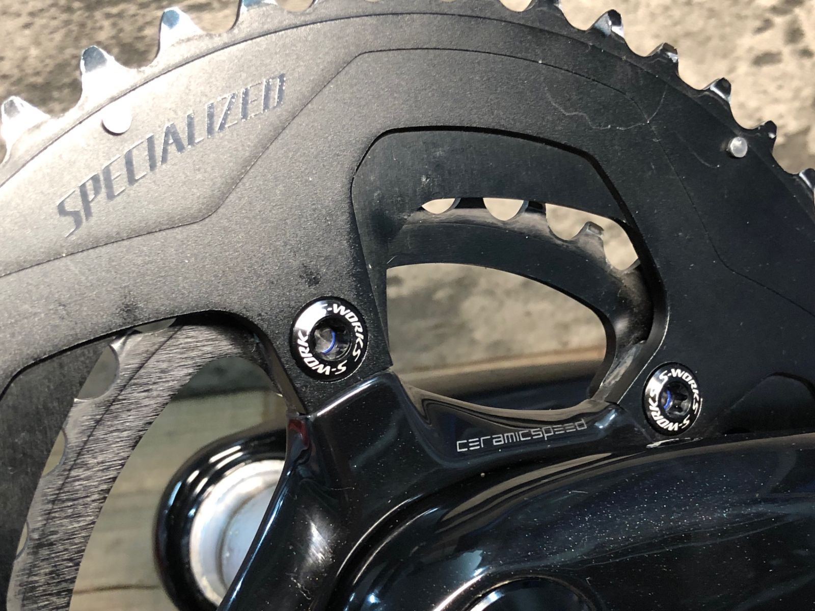 IO071 スペシャライズド SPECIALIZED S-WORKS POWER CRANKS DUAL 