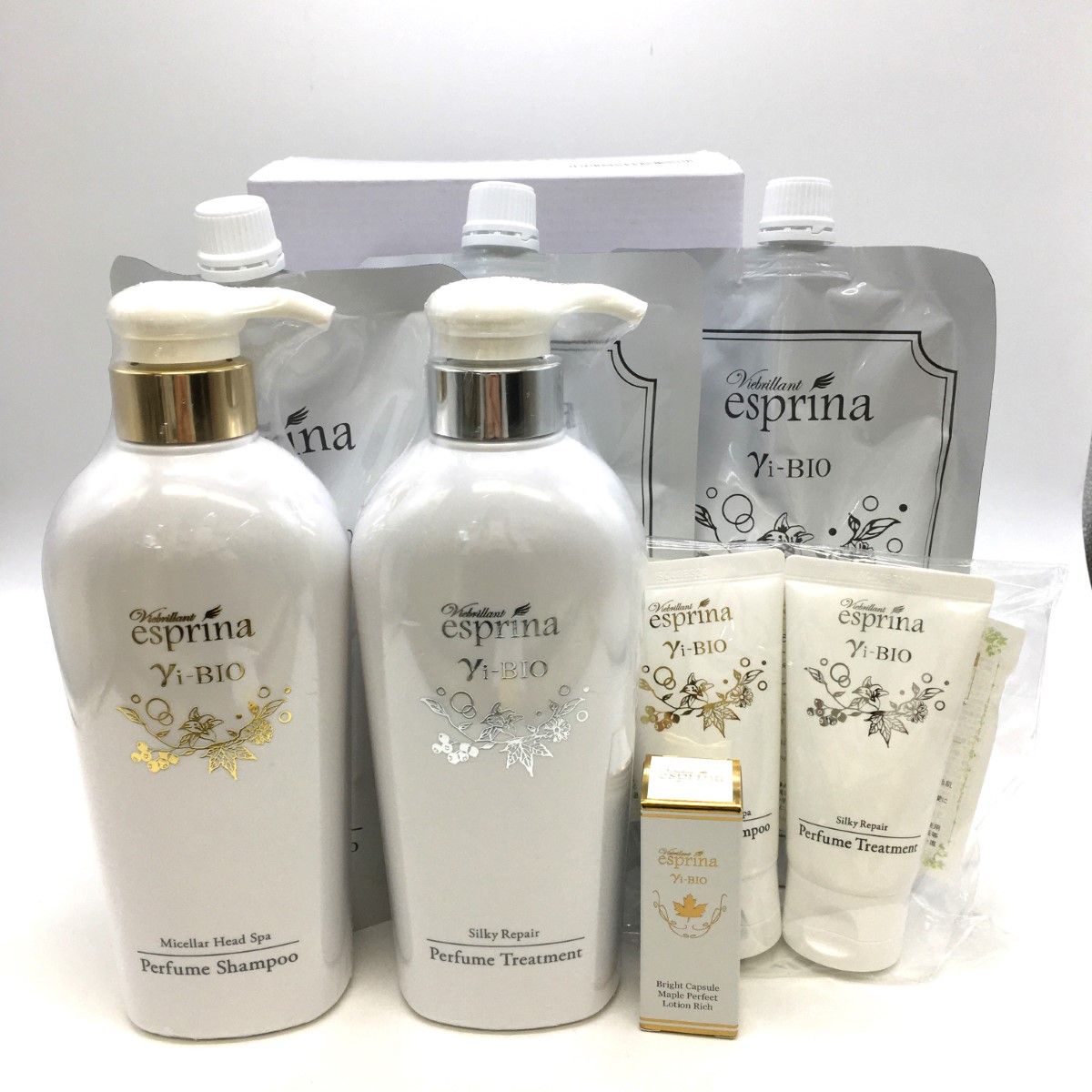 ◎◎ エスプリーナvi-BIOシャンプー&トリートメント 最も安い レフィル+P付セット ＋ エスプリーナvi-BIOシャンプー&トリートメント【1】