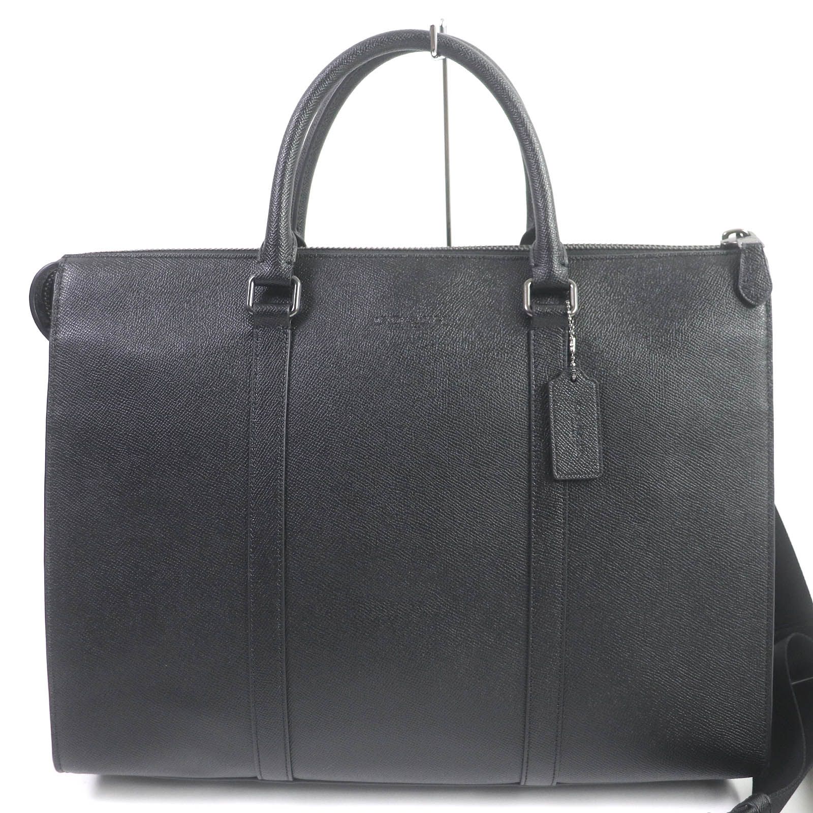 極美品】COACH_ビジネスバッグ（ブラック）