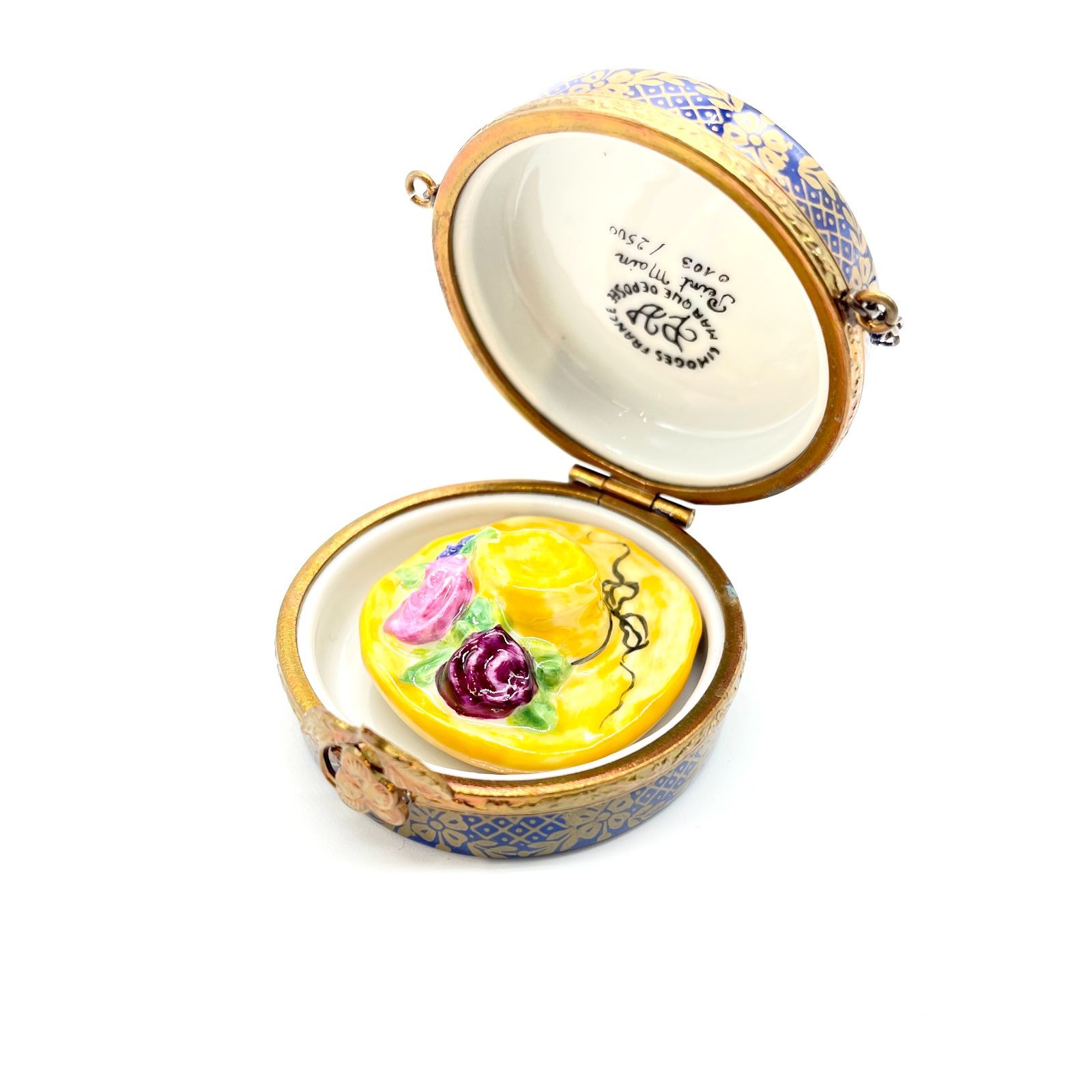 LIMOGES リモージュボックス フランス エナメル ハンドペイント 小物 