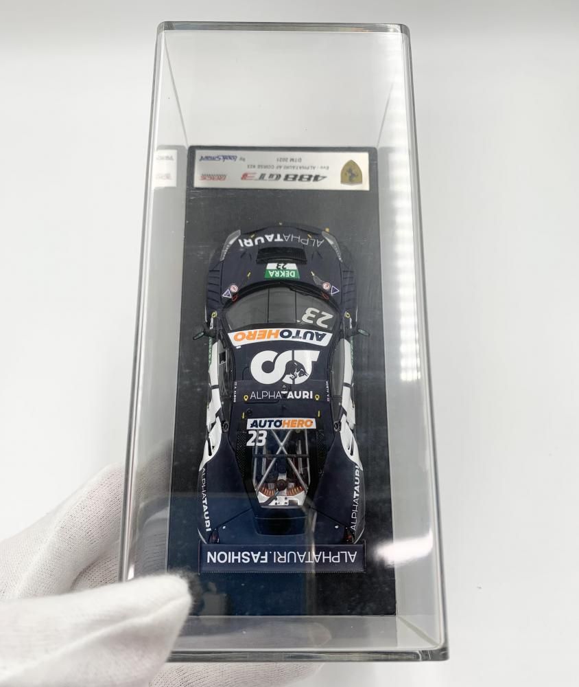中古】開封 LookSmart ルックスマート 1/43 フェラーリ 488 GT3 EVO No
