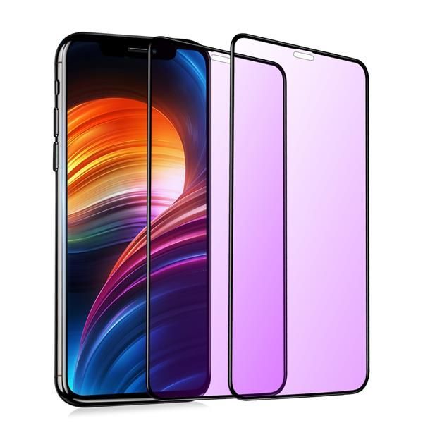 iphoneXsmax/11Promax_【ブルーライト】-全面保護 【ブルーライトカット】 iphone11promax ガラスフィルム 全面 iphone xs max フィルム ブルーライト アイフォン11promax 保護フィルム あいふぉん10sma