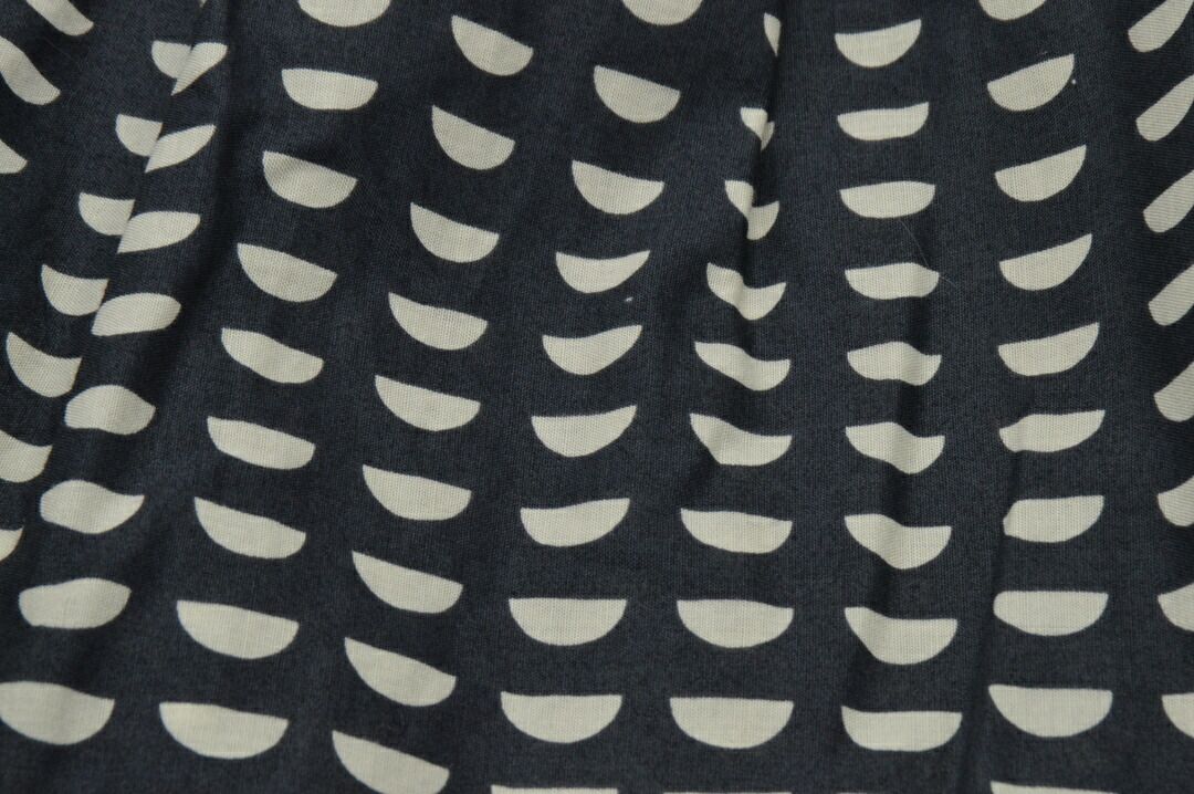 マーガレットハウエル MARGARET HOWELL スカート HALF MOON COTION 総柄 2サイズ グレー レディース F-M13708 SIROKUMA-CORPORATION_COM