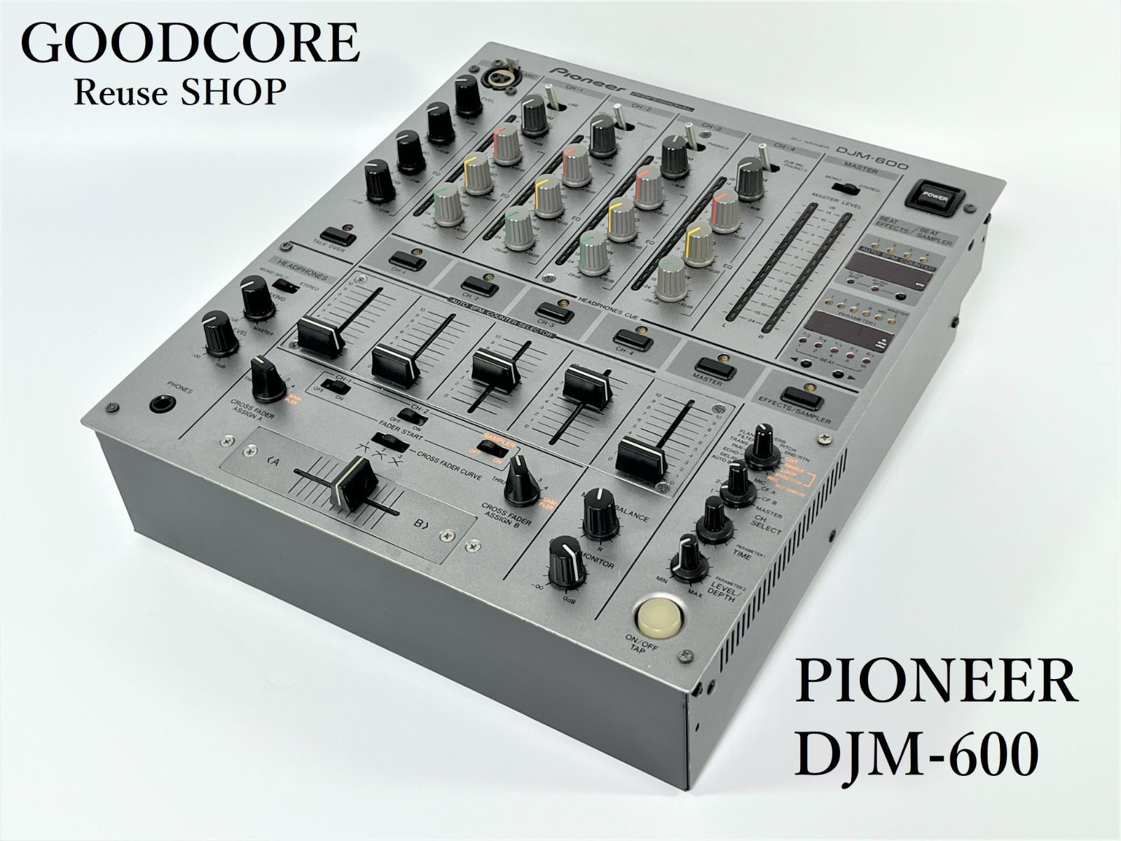 Pioneer パイオニアDJM-600 DJミキサー DJ機器動作確認済み