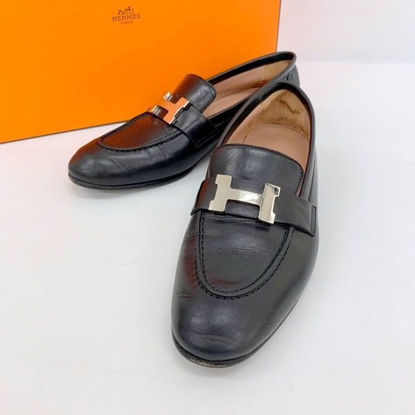 エルメス　コンスタンス　モカシン　ローファー 美品】HERMES エルメス コンスタンス ローファー パンプス