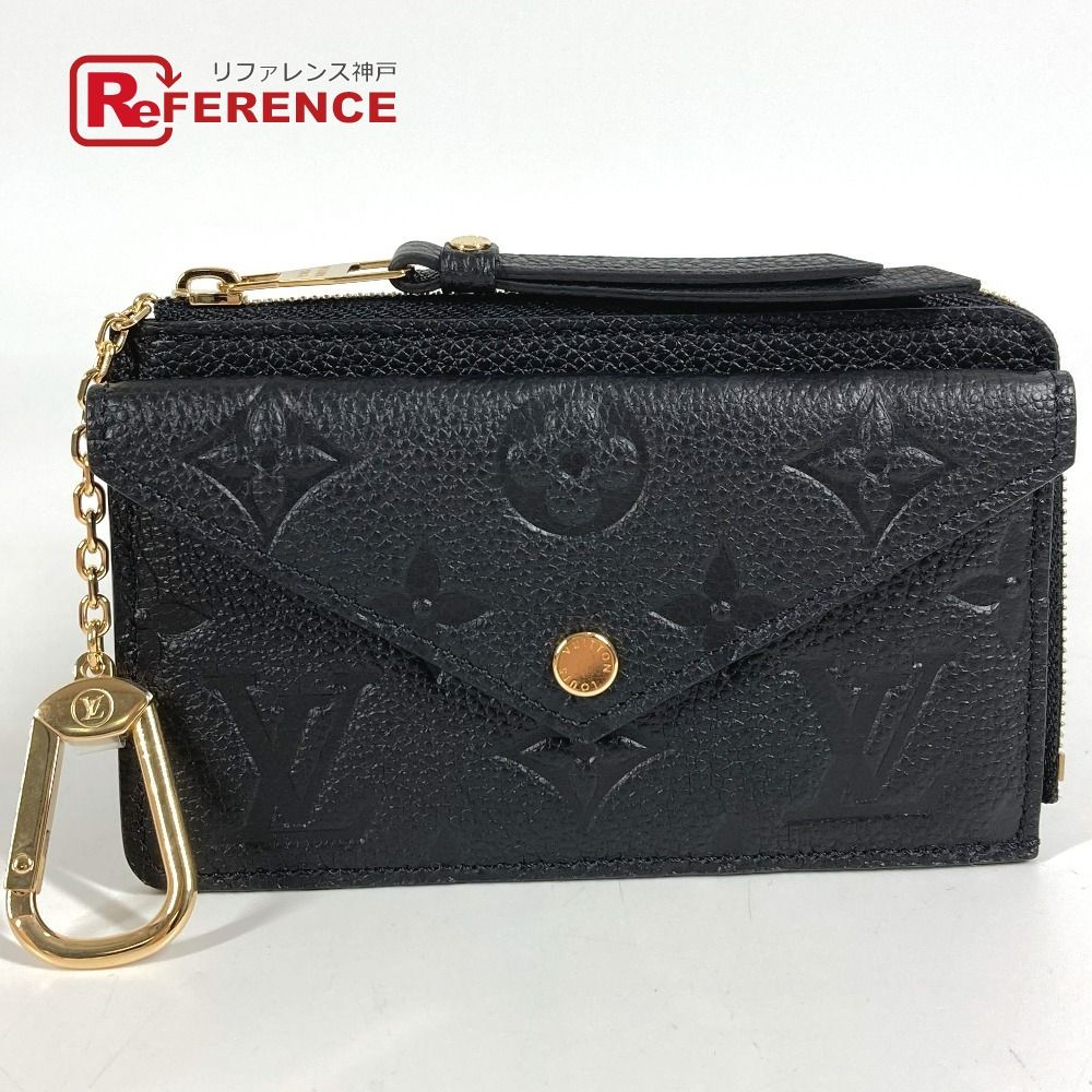 LOUIS VUITTON ルイヴィトン コインケース カードケース ポルト カルト･レクト ヴェルソ M69421 モノグラムアンプラントレザー ノワール ブラック