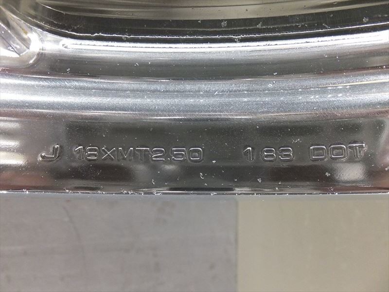 CBX400F リアホイール バレル研磨仕上げ CBX550F CBX HONDA