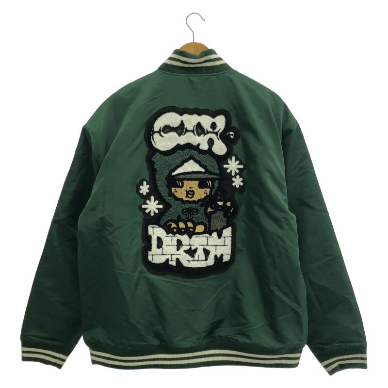 中古】DREAMTEAM×CIXEUR×ZECS スタジャン グリーン サイズXL