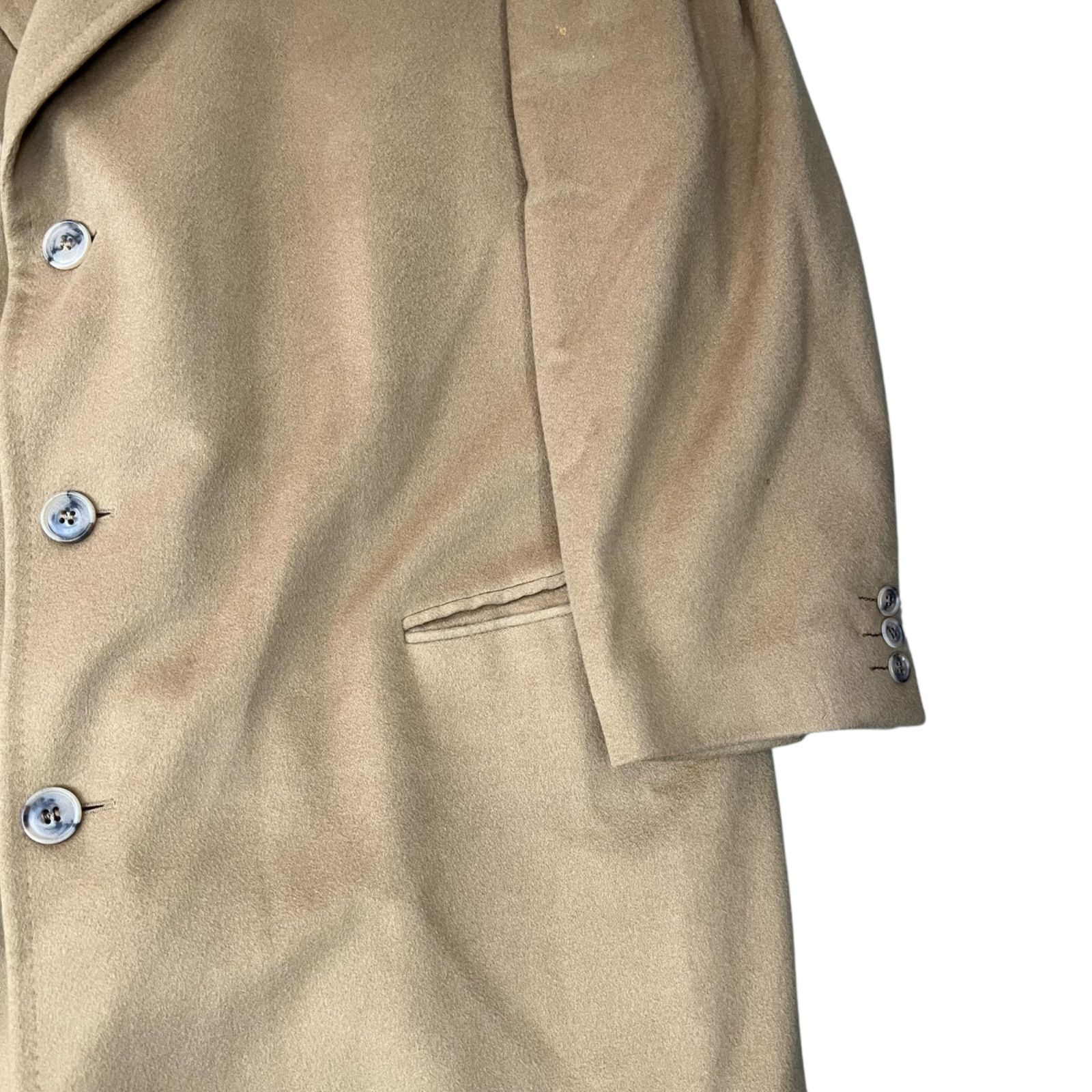 美品】LOEWEロエベ ロングコート キャメル カシミヤ混 現行