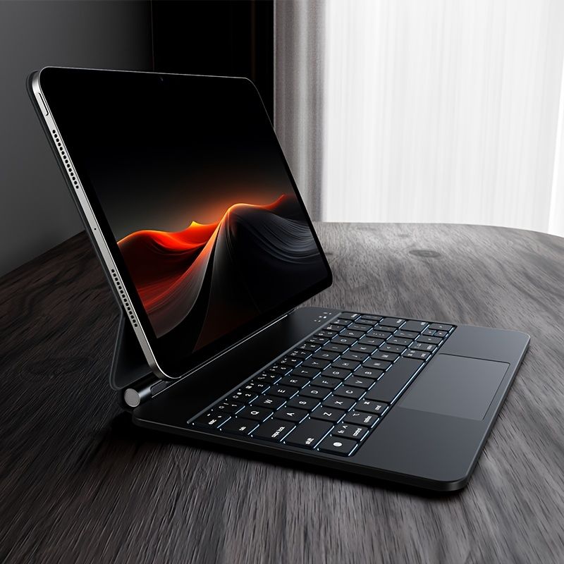 2025用 トラックパッド付き折りたたみ式キーボードケース