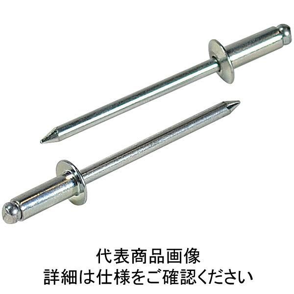2営業日で発送 ロブテックス エビ ブラインドリベット 1000本入 アルミ スティール 5-3 NSA53 1258532