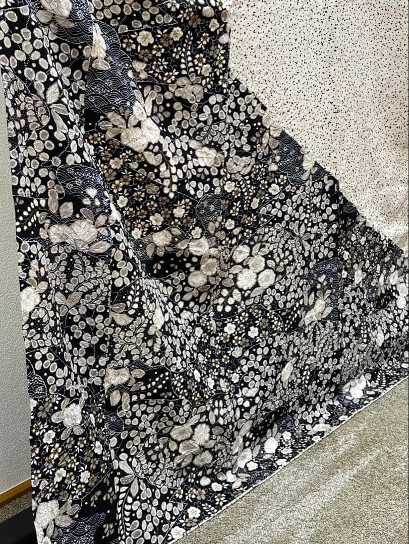 訪問着 辻ヶ花調 絞り加工 金彩 萩 正絹 躾糸付き - メルカリ