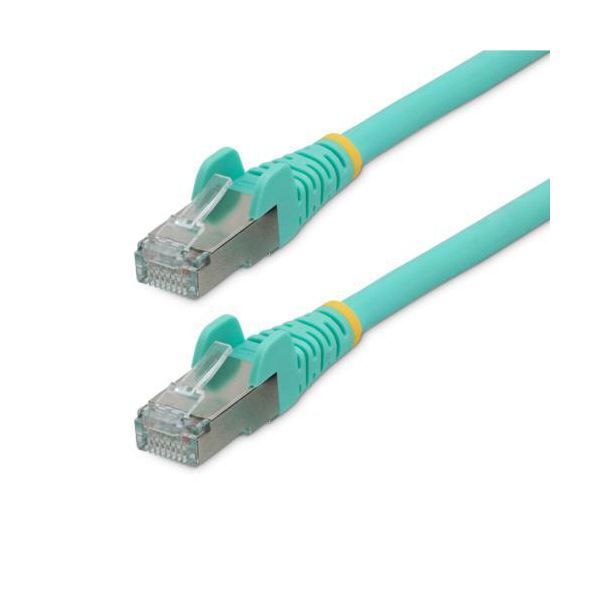 まとめ StarTech.com カテゴリー6A LANケーブル 1m アクア NLAQ-1M-CAT6A-PATCH 1本 ×3セット