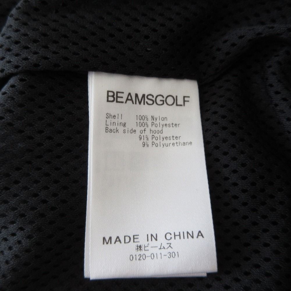 美品 22AW BEAMS Golf ビームスゴルフ パッカブル アノラックパーカー ナイロン プルオーバー フーディー ジャケット M ブラック レディース 古着 中古 WINTER SALE｜ビームス ゴルフ 神戸｜BEAMS